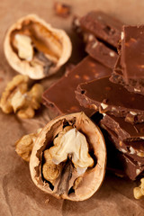 chocolate with nuts