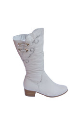 woman shoe on a white background