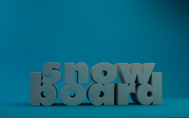 snowboard