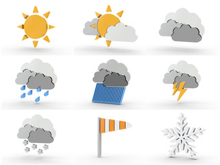 3d Iconset Wetter