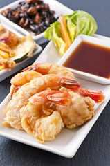 Prawn tempura