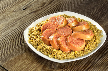 Zampone con lenticchie