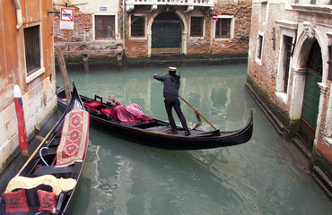 Fototapeta premium Venice gondola ride