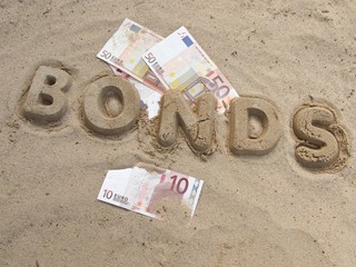 Euro-Bonds im Sand