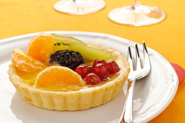 Pasticcino di frutta fresca