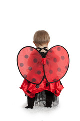 Baby Girl Ladybug Wings