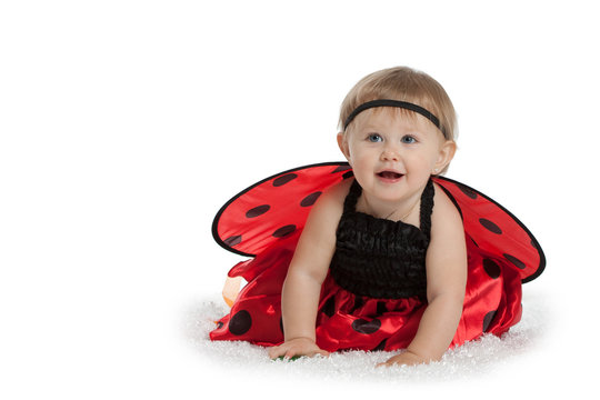 Baby Girl Ladybug