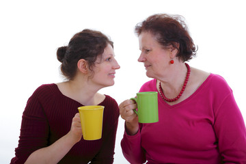 Mutter und Tochter
