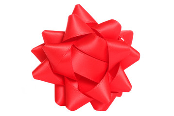 Red present bow