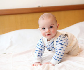 Fototapeta premium portrait of little baby