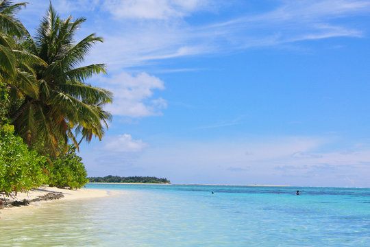 Maldivian beach
