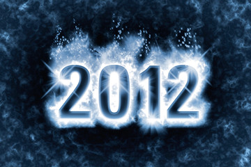 New Year 2012 background