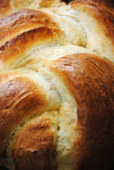 fresh baked challah