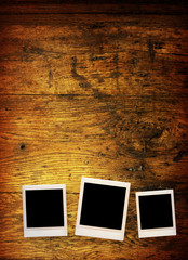 vintage instant photo