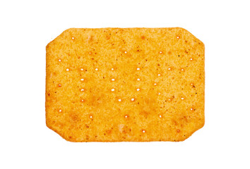 a whole cracker on white