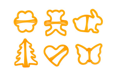 set of cookie cutters isolated © soleg