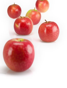 Verstreute Äpfel