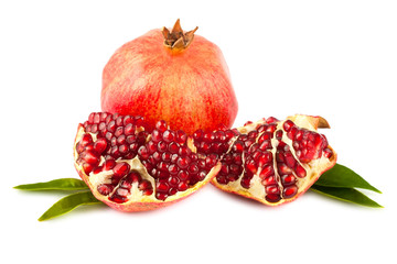 Ripe pomegranate