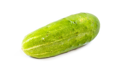 Cucumber isolated on white background