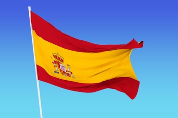 Fototapeta na wymiar Flag of Spain