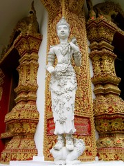 Obraz premium Temple in Chiang Mai, Thailand.