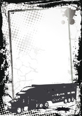 Obraz premium Dirty motor background