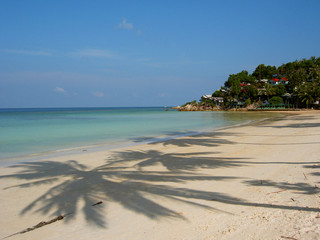 Beach in Koh Phangan, Thailand.