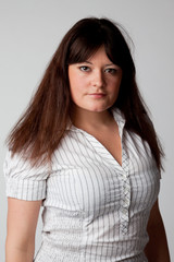 Obraz premium Portrait of a young and beautiful girl