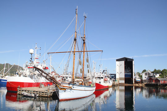 Shipyard and vessels of Lofoten