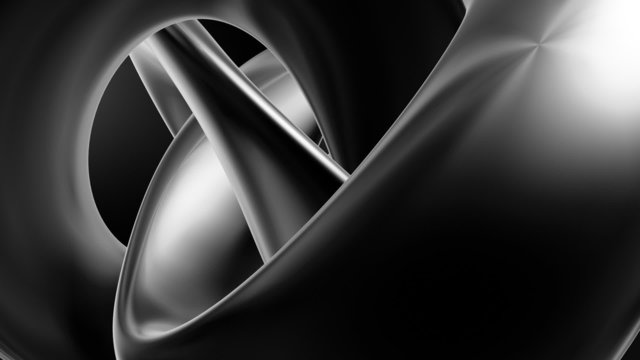 Motion chrome reflection loop