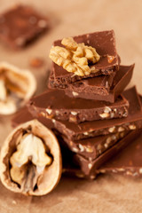 chocolate with nuts