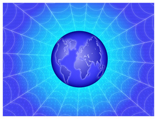 Abstract concept of the Internet