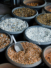 stone for garden and aquarium