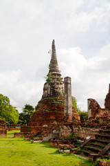 Pagoda at Wat Chaiwattanaram Temple, Ayutthaya, Thailand