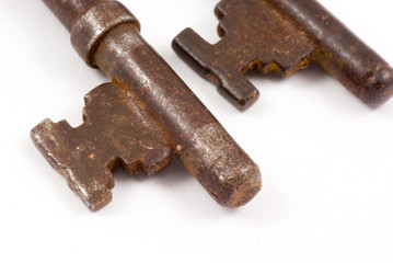 old metal keys