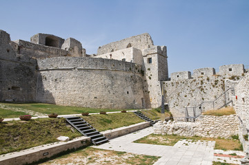 Castle of Monte Sant'Angelo. Puglia. Italy.