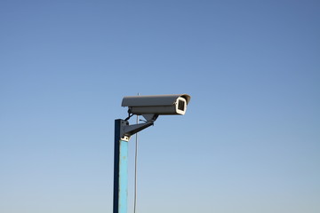 Security camera on stick