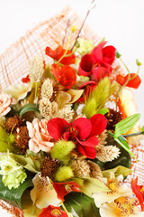 bouquet of colorful flowers