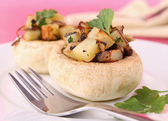 stuffed mushroom