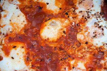 Fresh Shakshuka hot and spicy