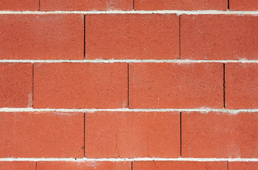 Textura, muro de bloques de hormigón