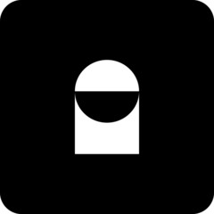 Toiletten Schild Herren