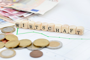 Wirtschaft Schriftzug