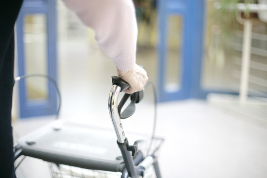 Rollator im Pflegeheim