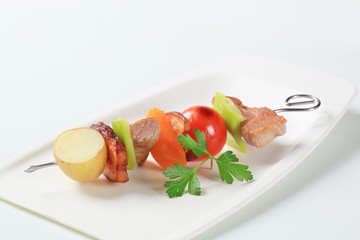 Pork skewer