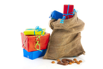 Bag full of Sinterklaas presents