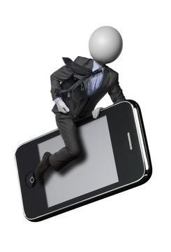 communication par webphone Headman concept
