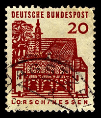Postage stamp.