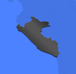 Map of Peru