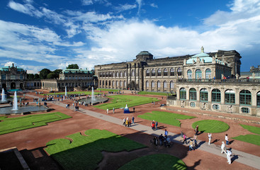 The Zwinger Palace in Dresden, Germany